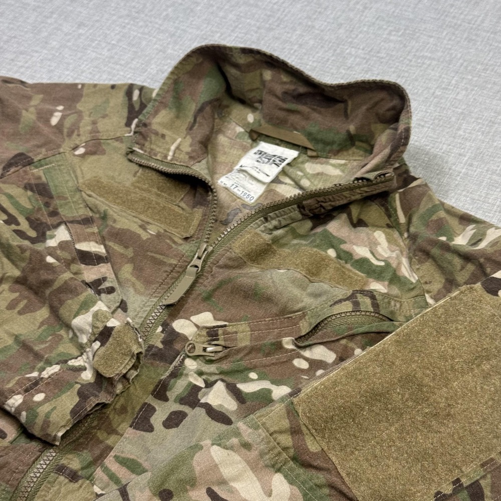 Massif 2-Piece Military Flight Suit Flame Resistant Camouflage Mens Medium Green